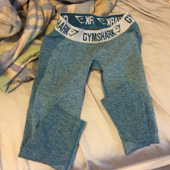 Gymshark Pants - Gymshark Flex Cropped Legging in Teal